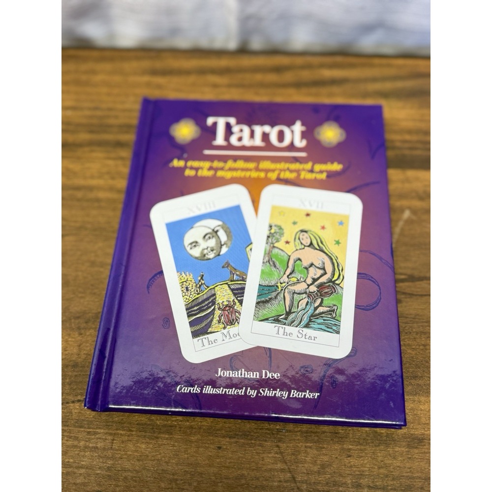 Tarot Book by Jonathan Dee Book Easy to Follow Guide Mysteries Tarot